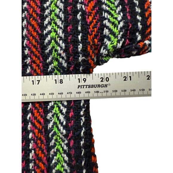 Earth Ragz Baja Hoodie Cotton/Acrylic Blend Multi Colored Large Made in Mexico - Picture 8 of 8